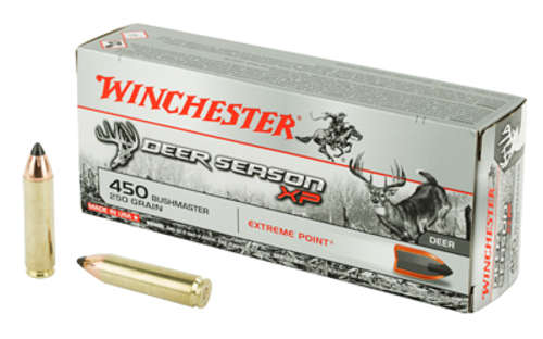 Ammunition Winchester Ammunition Deer Season XP 450Bushmaster WIN DEER SEASON 450BUSH 250GR 20/200